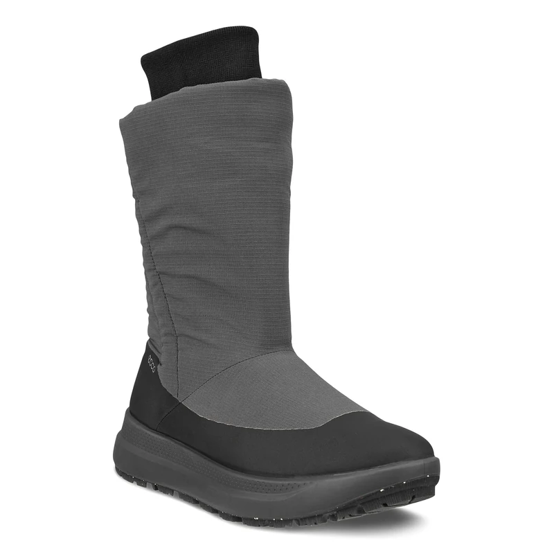 ECCO Women's Solice Boots, Black Magnet, 4 UK
