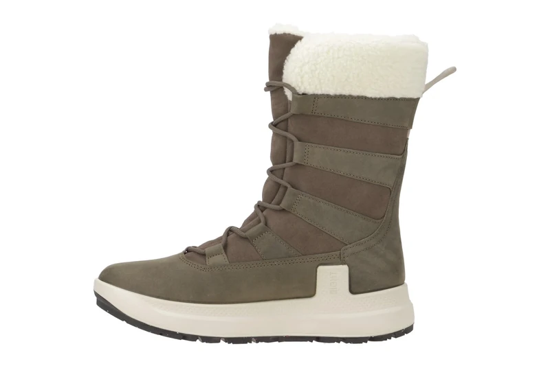 ECCO Women's Solice Arctic Waterproof Snow Boots, Dark Clay Dark Clay, 4.5 UK