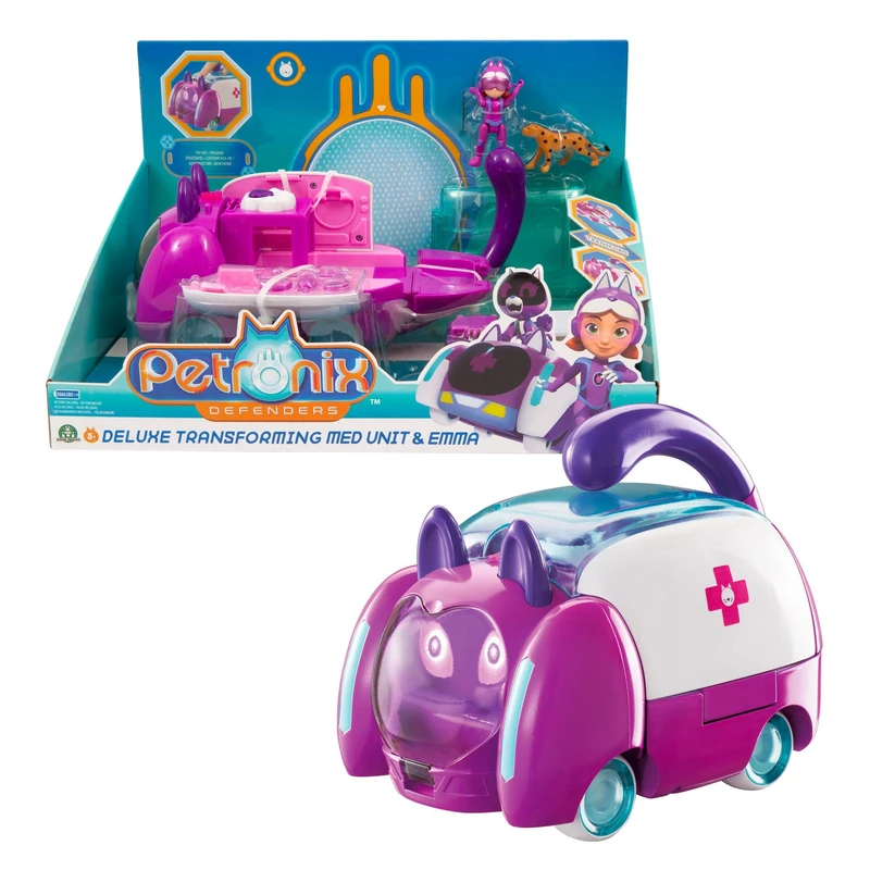 Petronix Defenders Kitt-10 Puppy Transformable Toy - 20cm
