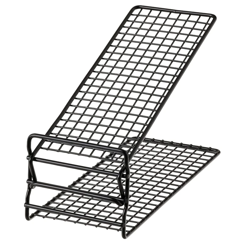 IKEA SKOSTALL Shoe Organiser - Black Space Saving Rack