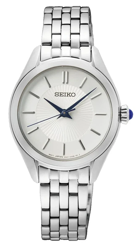 Seiko Women's Analogue Quartz Watch with Stainless Steel Strap SUR537P1