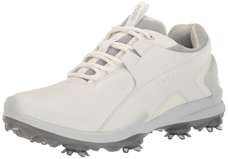 ECCO Men's Biom Tour Waterproof Golf Shoe, White, 6/6.5 UK
