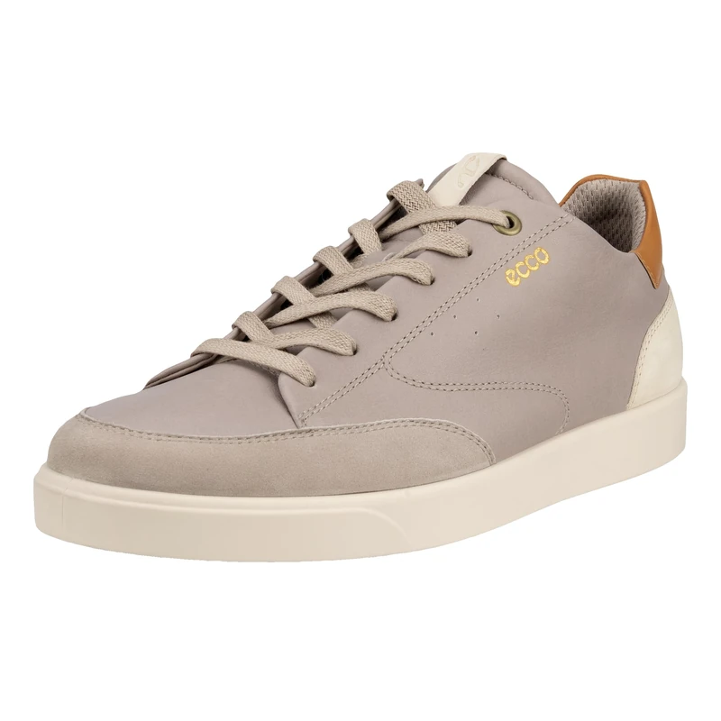 ECCO Women's Street Lite Court Sneaker, Grey Rose/Grey Rose/Limestone, 7-7.5