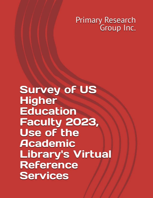 Survey of US Higher Education Faculty 2023, Use of the Academic Library's Virtual Reference Services - Image 1