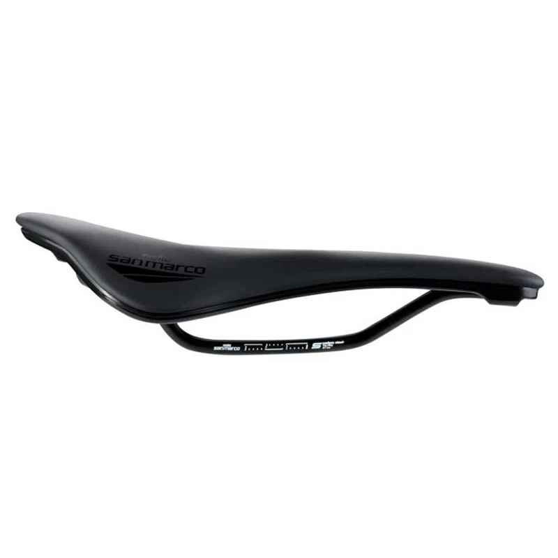 Selle San Marco Shortfit 2.0 Sport Saddle: Ergonomic Design, Lightweight Construction, Enhanced Comfort and Support for Road and MTB Cyclists, Ideal for Long Rides and Performance-Oriented Cycling