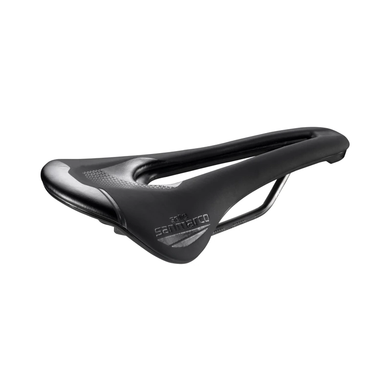 Selle San Marco Shortfit 2.0 Racing Saddle: Black/Black S3