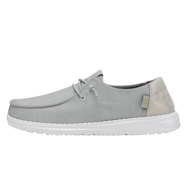 HEYDUDE Women's Wendy Glitter Moccasin, Smoke Quartz, 2/2.5 UK - Image 1