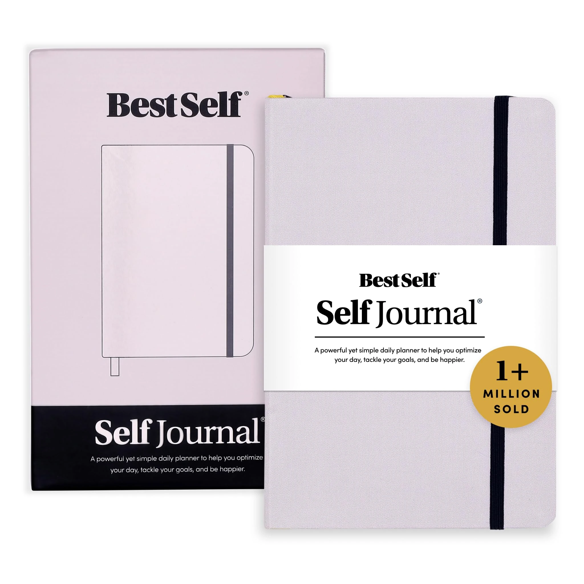 BestSelf Self Journal Mist - Undated 13-Week Journal for Planning and Productivity