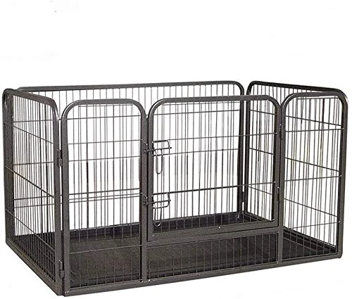Doggy Style Heavy Duty Whelping Pen With Abs Tray Puppy Play Pen Puppies Cage Crate Cartes Cages Dog Training Playpen for Dogs and puppies (Med)