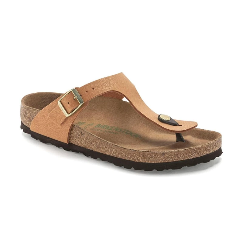 Birkenstock 1025062 Gizeh earthy pecan veg, Birkibuc Men Earthy Pecan UK 4.5