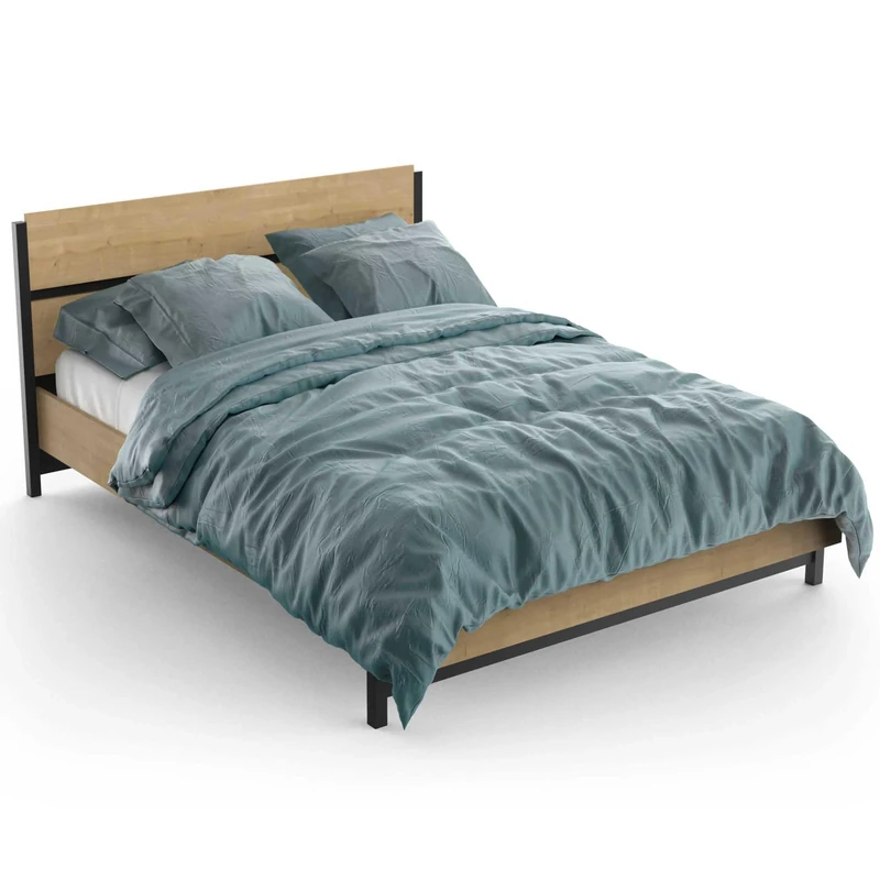 Demeyere Lit Adulte - 140 x 190/200 -"Craft - Fabriqué en France - Garantie 2 ans