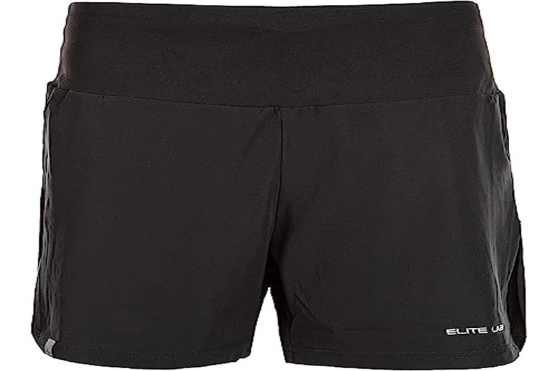 ELITE LAB Women's Run Elite X1 Shorts, 1001 Black, 36 (EU)