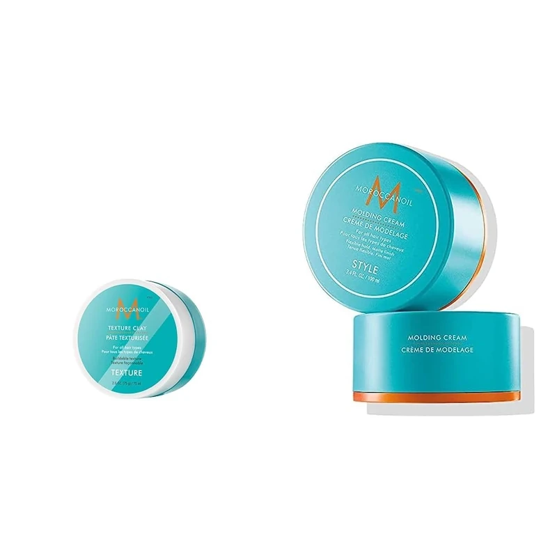 Moroccanoil Molding Cream & Texture Clay, 75ml