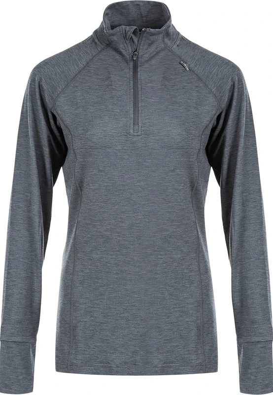 ELITE LAB Women's Core X1 Elite Sweatshirt, 1111 Black Melange, 42