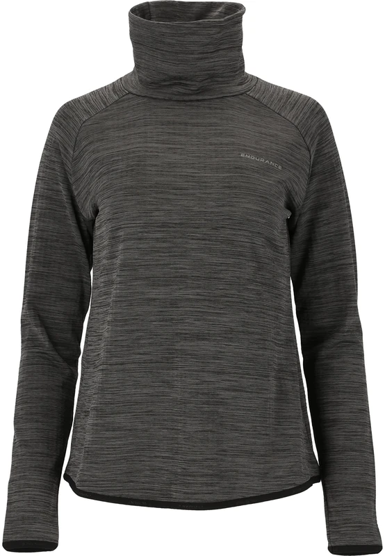 ENDURANCE Women's Littao Sweatshirt, 1001 Black, 36 (EU)