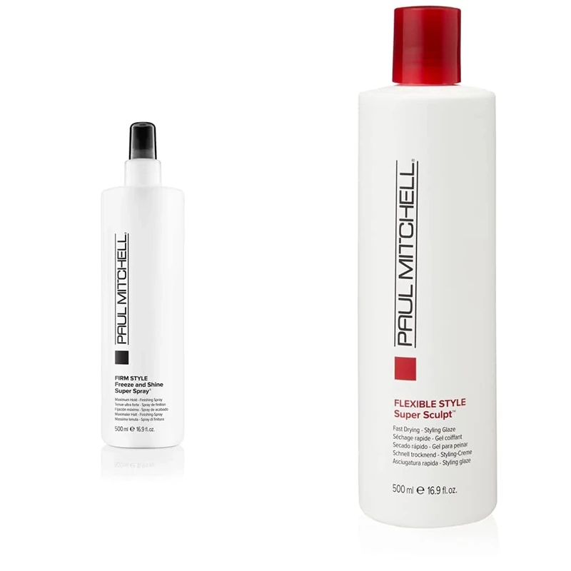 Paul Mitchell Freeze and Shine Super Spray 500ml & Super Sculpt 500ml