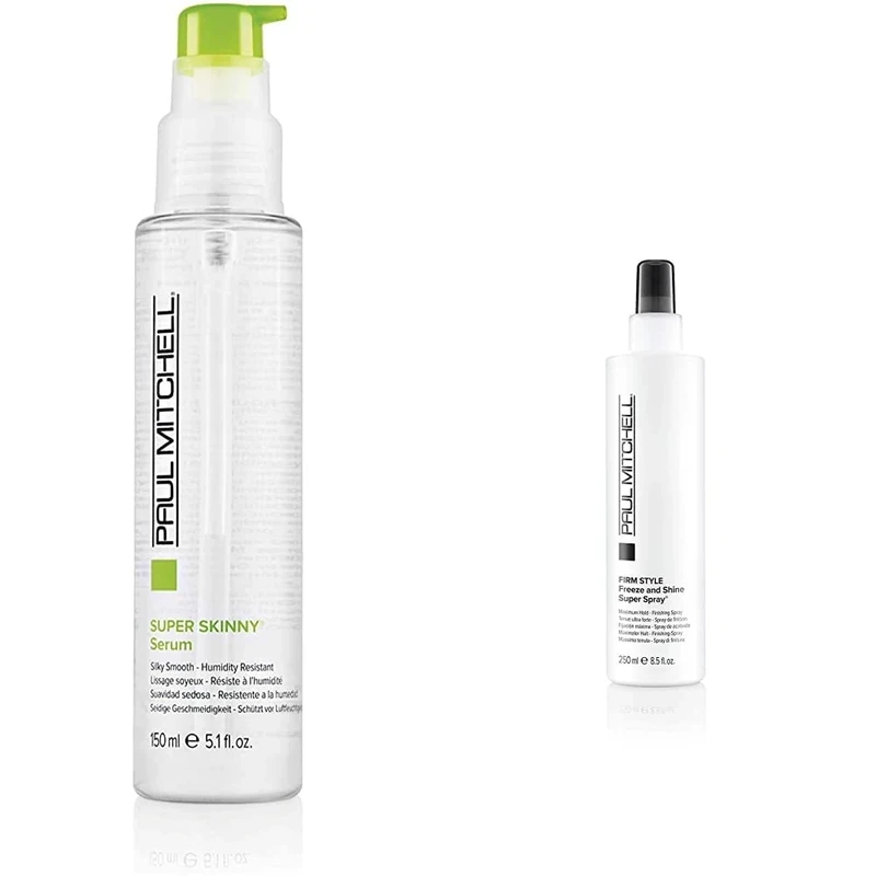 Paul Mitchell Super Skinny Serum, 150 m & Freeze and Shine Super Spray 250ml