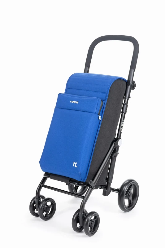 Carlett Shopping rollators, Alloy Steel, Blue, 25kg