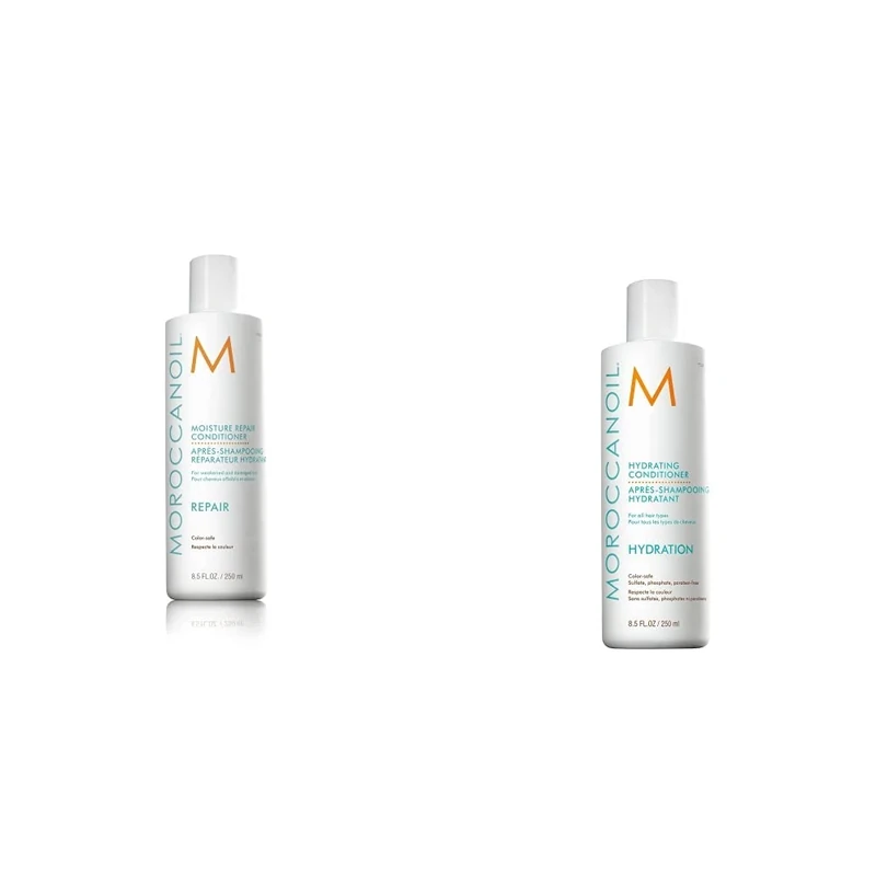 Moroccanoil Moisture Repair Conditioner, 250ml & Hydrating Conditioner, 250 ml (Pack of 1)