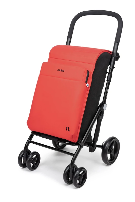 Carlett Shopping rollators, Orange, 25kg