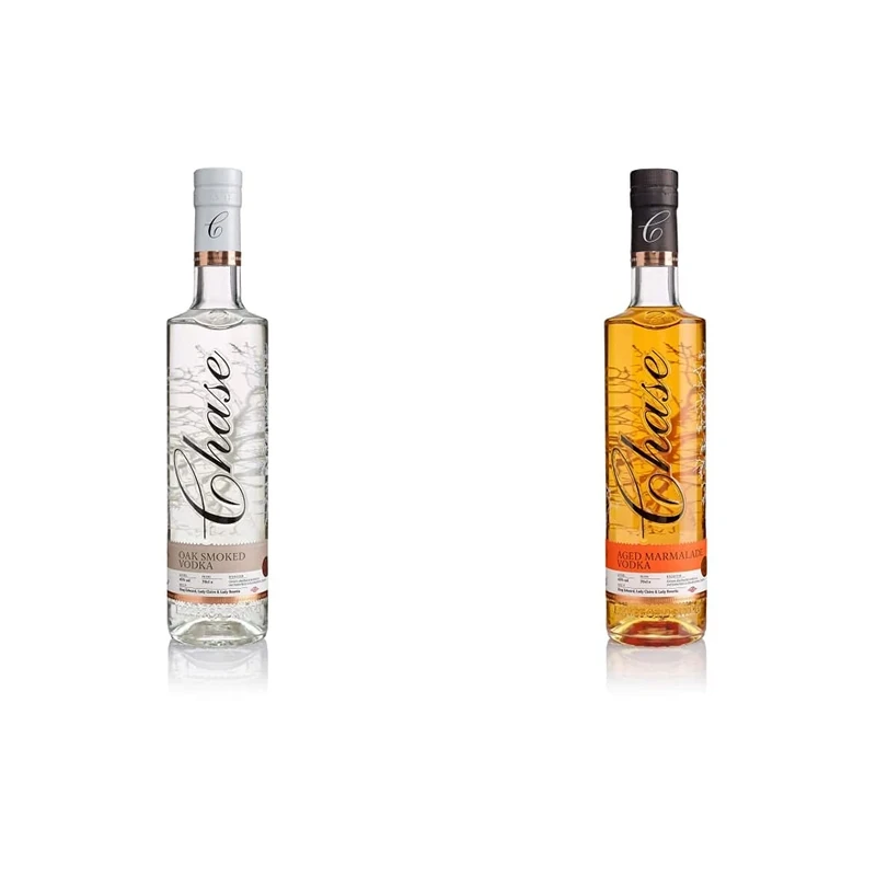 Chase Oak Smoked Vodka, 70cl & Marmalade Vodka, 70cl