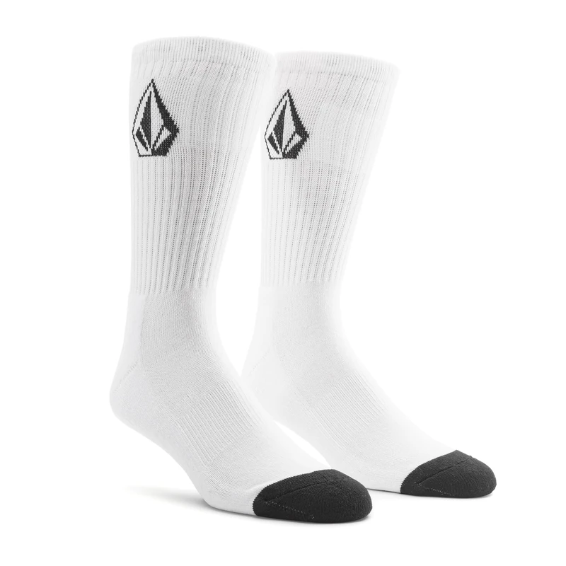 Volcom Men's Full Stone White Flexfit Hat S/M