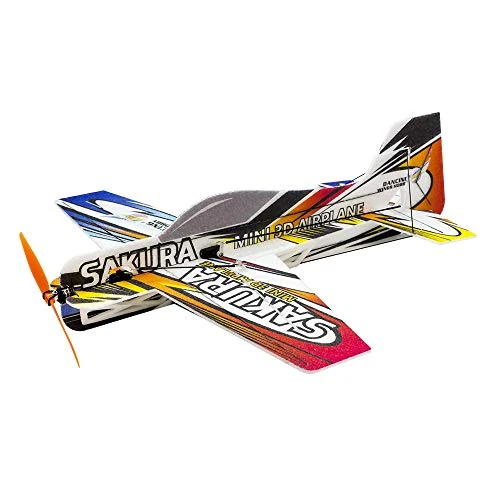 Dancing Wings Hobby RC EPP Micro Indoor 3D F3P Airplane SAKURA 420mm wingspan Unassembled Need to build (E2105-144)