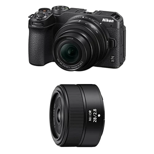 Nikon Z30 + 16-50 + 50-250 + Z 28mm Digital Camera