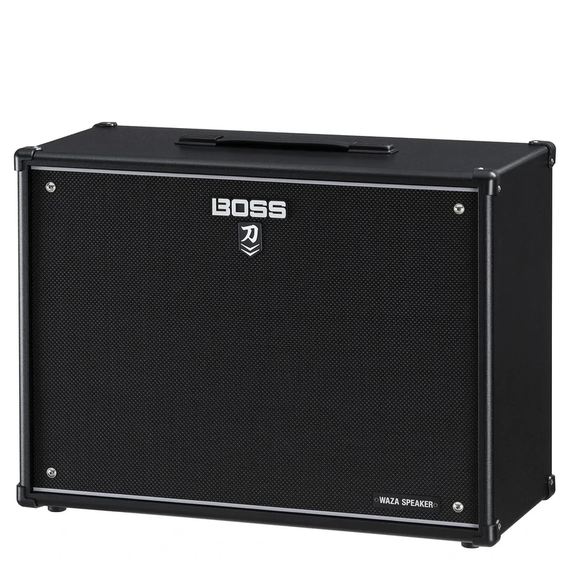 BOSS KATANA Cabinet 212 WAZA | Special Edition Katana Cabinet with Two 12-Inch Waza Speakers | Tuned to Support the Katana-Artist MkII Head | 4x12 Setup by Stacking 2 Cabinets | Detachable Back Panel