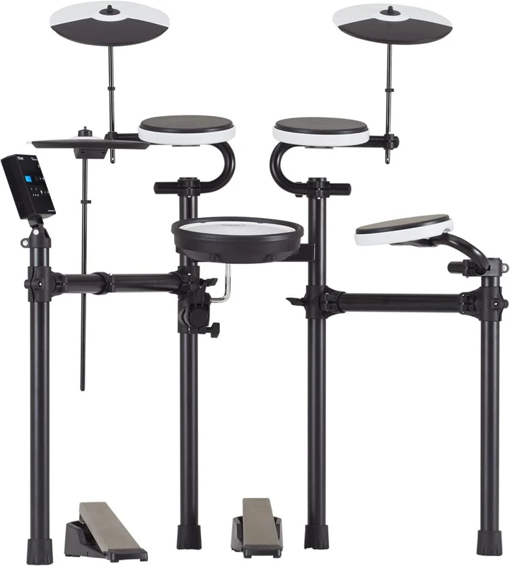 Roland TD-02KV V-Drums | Electronic Drum Kit with Expressive Playability, Noise-Reducing Features, Mesh-Head Snare, Wide Acoustic-Style Playing Layout & Optional Bluetooth Expansion | Onboard Coach