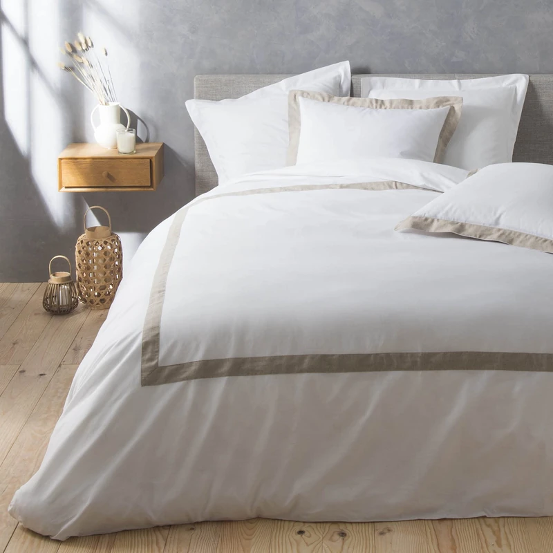 Douceur d'Intérieur Lauraline 3-Piece Bed Linen Set (260 x 240 cm) 100% Cotton