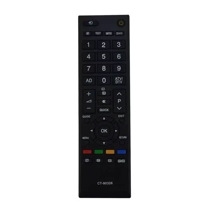 Toshiba Replacement TV Remote Control CT90326 3D SMart LED TV CT-90326 3D SMART CT-90380 CT-90386 CT-90336 CT-90351 no setup needed