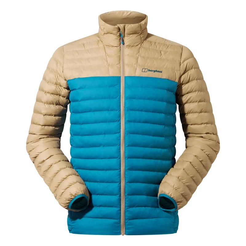 Berghaus Men's Vaskye Synthetic Insulated Jacket | Extra Warm | Durable Coat | Lightweight Design | Puffer Jacket, Deep Ocean/Kelp, M