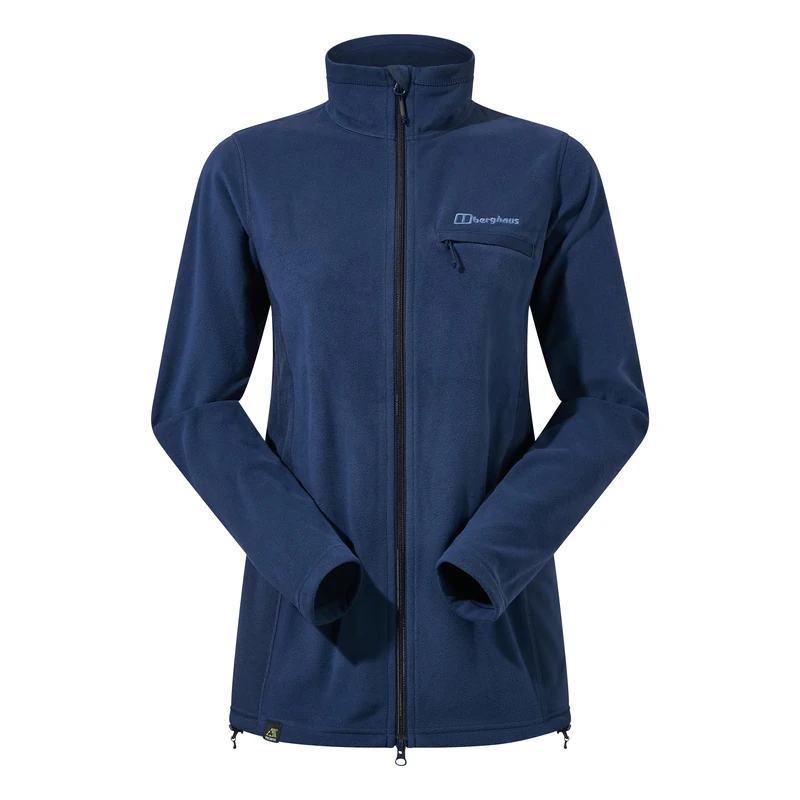 Berghaus Women's Prism Flex Maternity Fleece Stretch Jacket | Super Stretch Fleece Full Zip, Dusk, 18