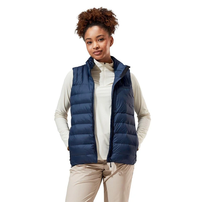 Berghaus Women's Silksworth Down Vest Jacket | Extra Warm | Lightweight | Packable, Dusk, 18