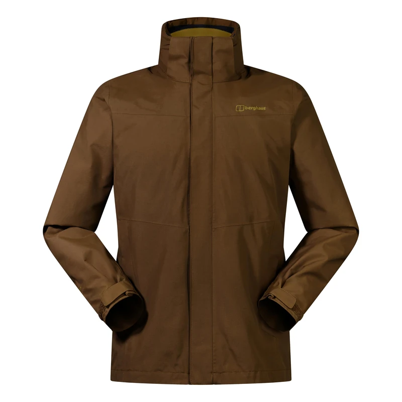 Berghaus Men's Hillwalker 3-in-1 Gore-Tex Waterproof Jacket | Durable | Breathable Rain Coat, Purple, L