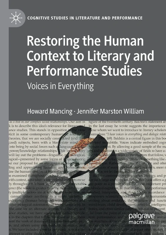 Restoring the Human Context to Literary and Performance Studies: Voices in Everything (Cognitive Studies in Literature and Performance) - Image 1