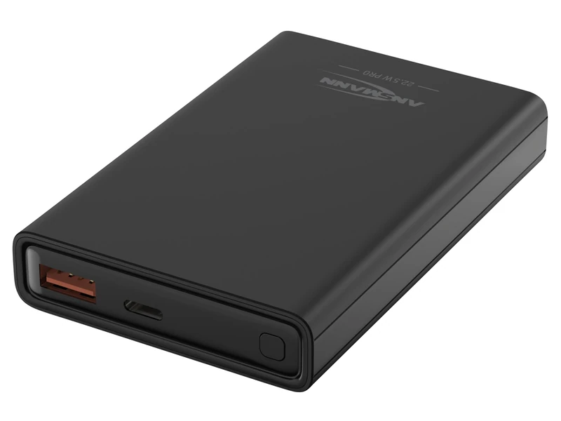 Ansmann Unisex - Adult Power Bank-2029114920 Power Bank, Black, One Size