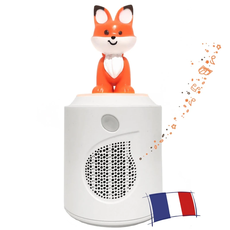 apiMuse La Boîte à Muses – Portable & Connected Speaker for the Whole Family: Fun & Interactive with Figurines to Collect