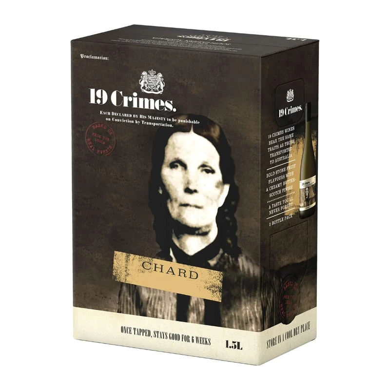 19 Crimes Chard 1.5L Bag in Box