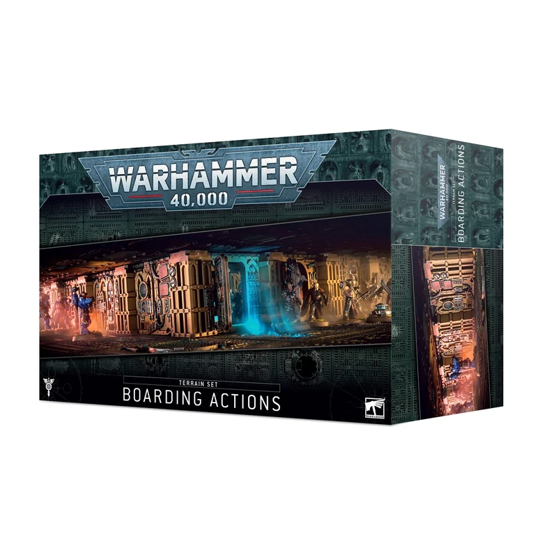 Games Workshop - Warhammer 40,000 - Boarding Actions Terrain Set, Black