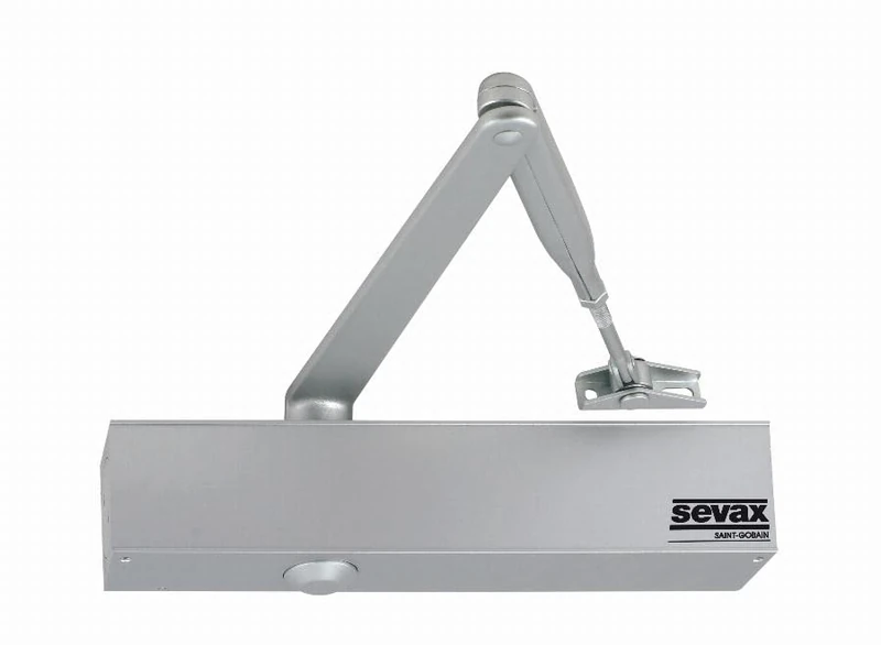 Sevax ESV7181 Door Closer with Compass Arm F2 to 6 Silver