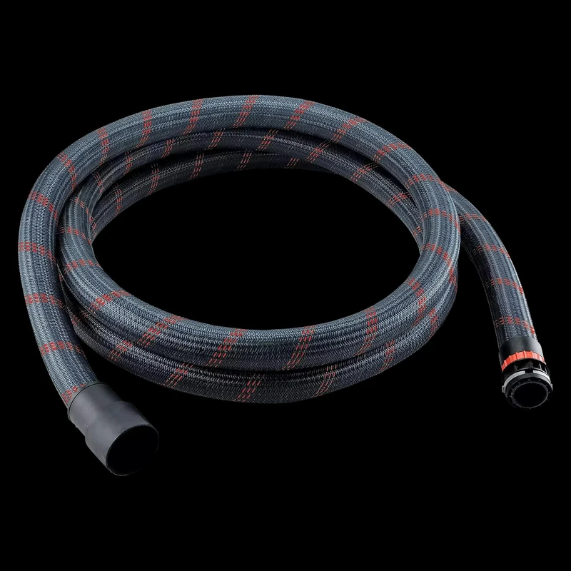 FLEX ELECTROPORTATIF MACH FAC70005 Suction Hose Ø 32 mm x 4 m SH-CF Flex – 477605, Gray