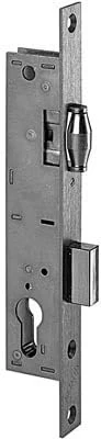 DOM-METALUX FMA10189 Roller Deadbolt Lock N8-21mm METALUX Left Cylinder-F108210020 - Image 1