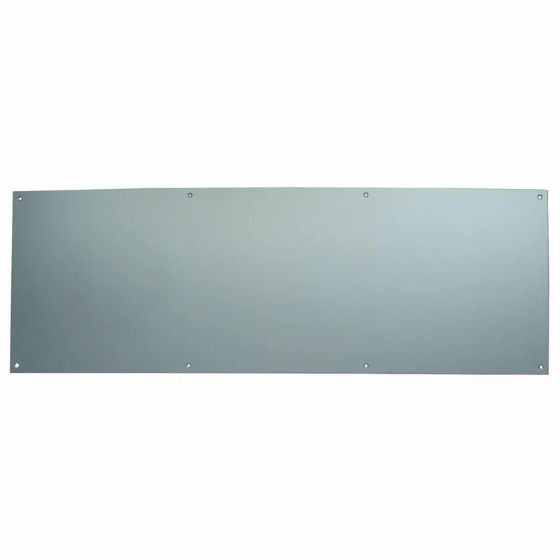 DUVAL BILCOCQ SGA20157 Duval 11-0102-1320 Protective Skirting Board Drilled and Countersunk Aluminium Silver 930 x 250 mm