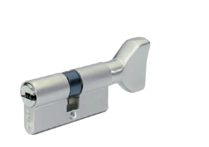 CAVERS ISEO KCF005504-535940409V04 Button Cylinder 40 x 40 mm Nickel-Plated Brass