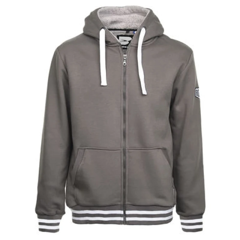 TSD CONFECTION SARL BOSC0270 Sherpa Lined Sweatshirt Ural BOSSEUR Grey-Size XL-11257-016 - Image 1