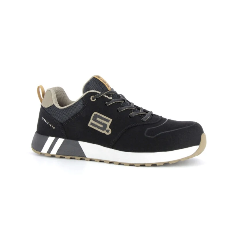 S 24 BOSSI INDUSTRIE CHA50291 Unisex Safety Shoes S24 T.44-Haka S1P-44 Black
