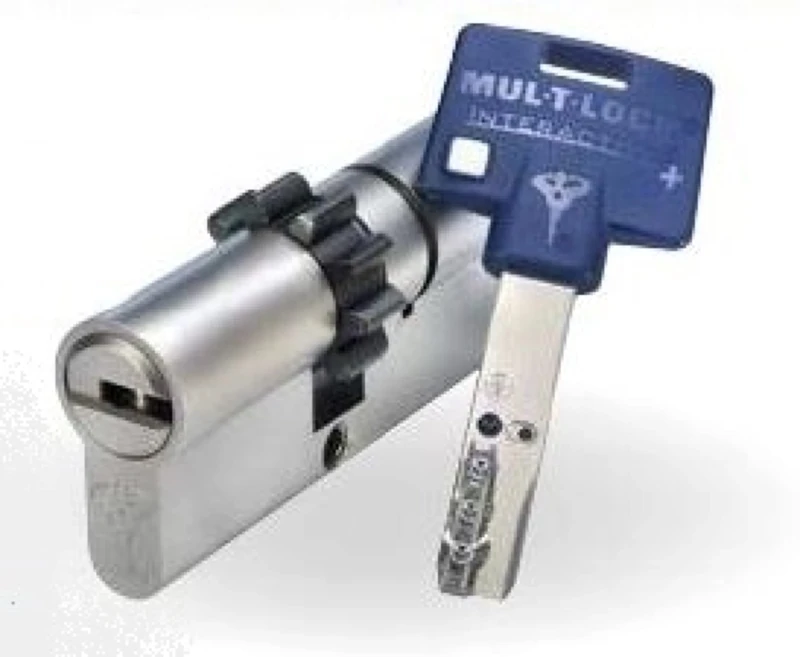 MUL-T-LOCK GEB00234 Cylinder MTL600 262S+ 80 40-40 NM PAN 3 Keys PVC Blue B.R-EUM6P4040XX3PBLVR