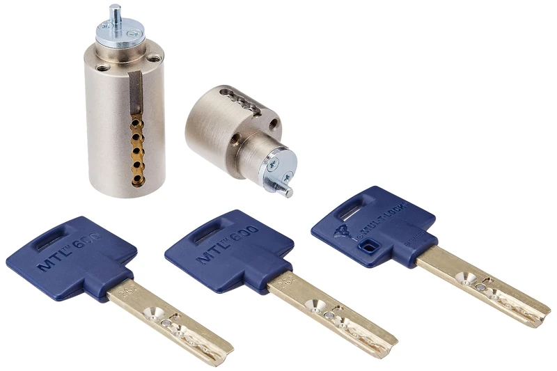 MUL-T-LOCK SQA60102 Cylinder Garcia MTL600 262S+ NM PAN 3 Keys PVC Blue-GCM6PXXXXXX3PBLVA